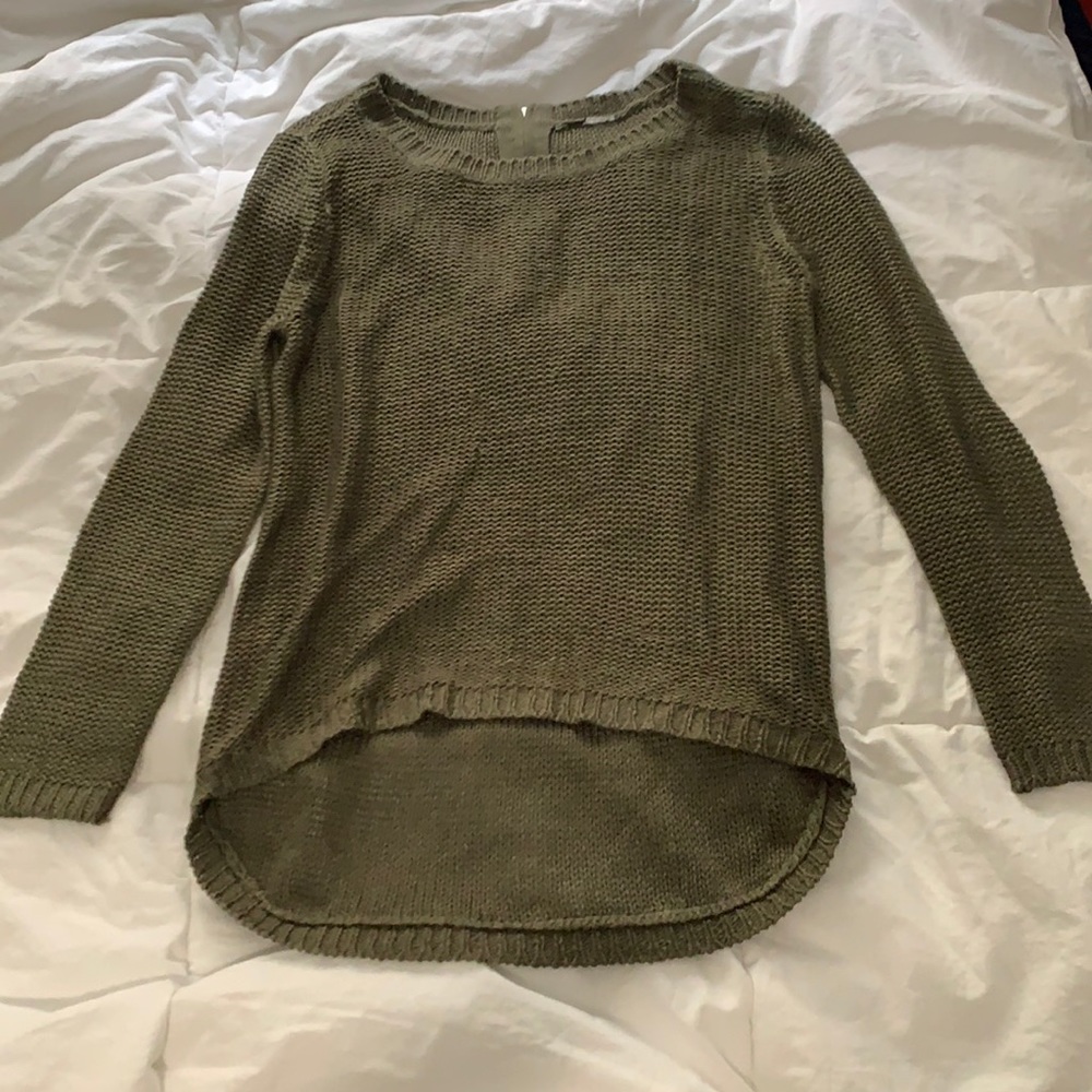 Green sweater